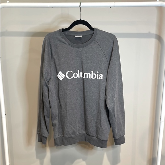 Columbia Other - Columbia Sweatshirt Mens L Gray Trek Crew Neck Fleece Long Sleeves